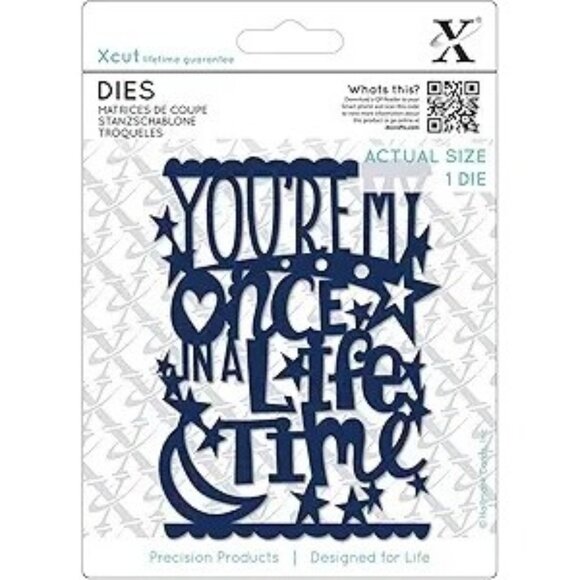 XCut Other - Xcut Lifetime You Are My Once In A Life Time Die Cut